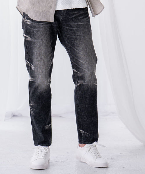 KUROKI ストレッチ加工デニムパンツ