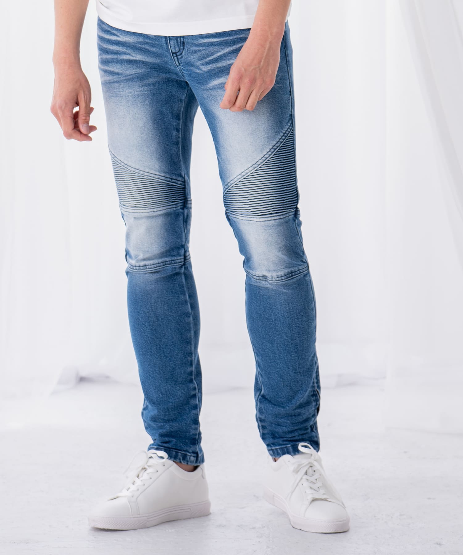 ネイビー　model：186㎝　着用サイズ：L