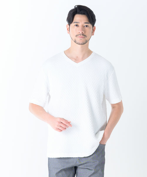 ホワイト　model:177cm　着用サイズ:M