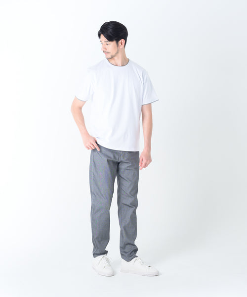 シルケット天竺クルーネックＴシャツ