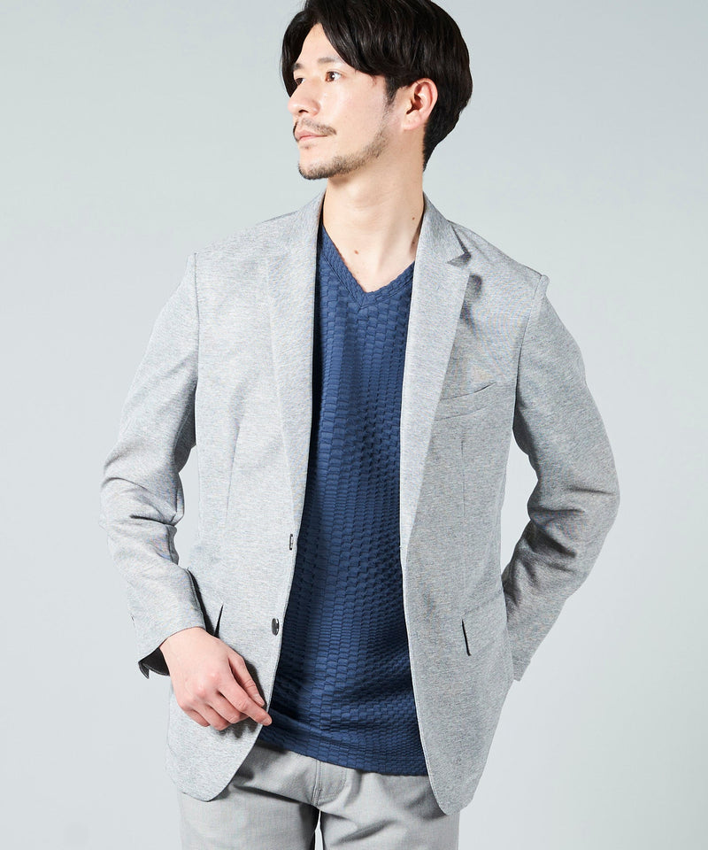 TETE HOMME｜テットオム カラミストレッチジャケット メンズ ジャケット