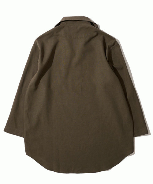 ハードマンリネン / Herdmans Linen 7分袖カプリシャツ / スキッパーシャツ