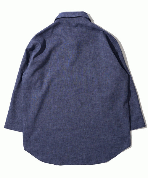 ハードマンリネン / Herdmans Linen 7分袖カプリシャツ / スキッパーシャツ
