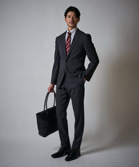 グレー（メランジ）　model：177cm 着用サイズ：LARGE