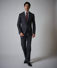 ブラック（ヘリンボーン）　model：177cm 着用サイズ：LARGE