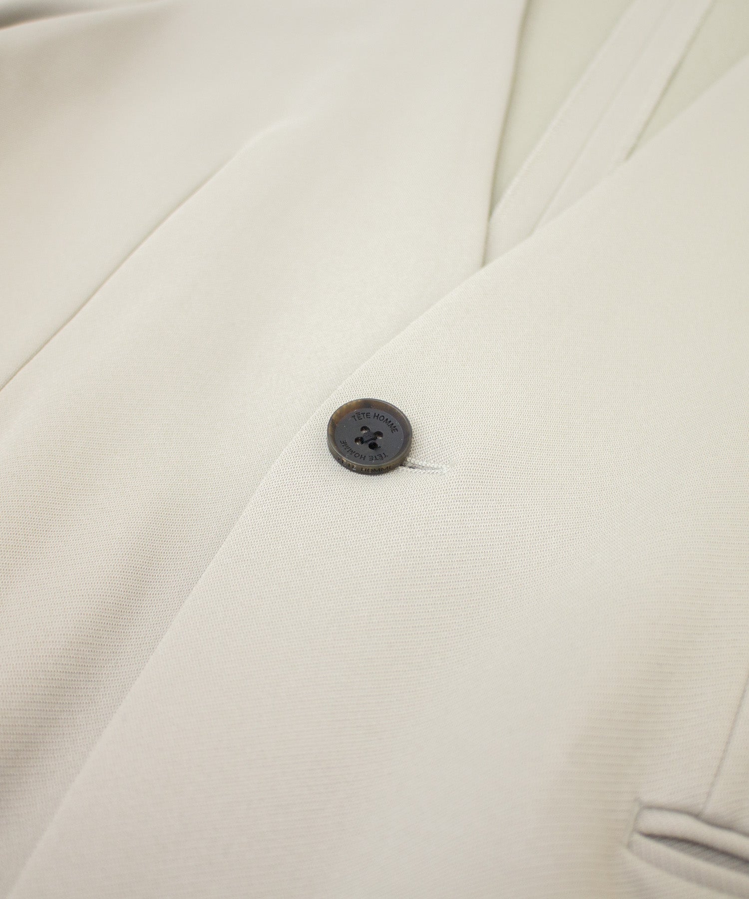 ストレッチナイロンノーカラージャケット