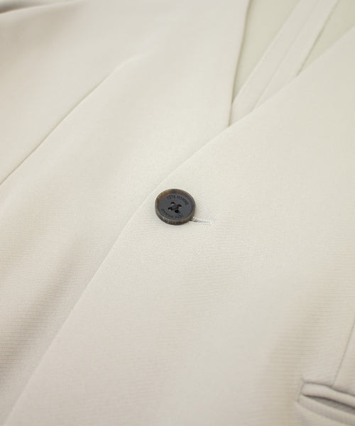 ストレッチナイロンノーカラージャケット