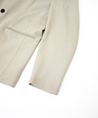 ストレッチナイロンノーカラージャケット