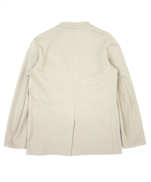 ストレッチナイロンノーカラージャケット