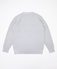 グラフェンクルーネックニット