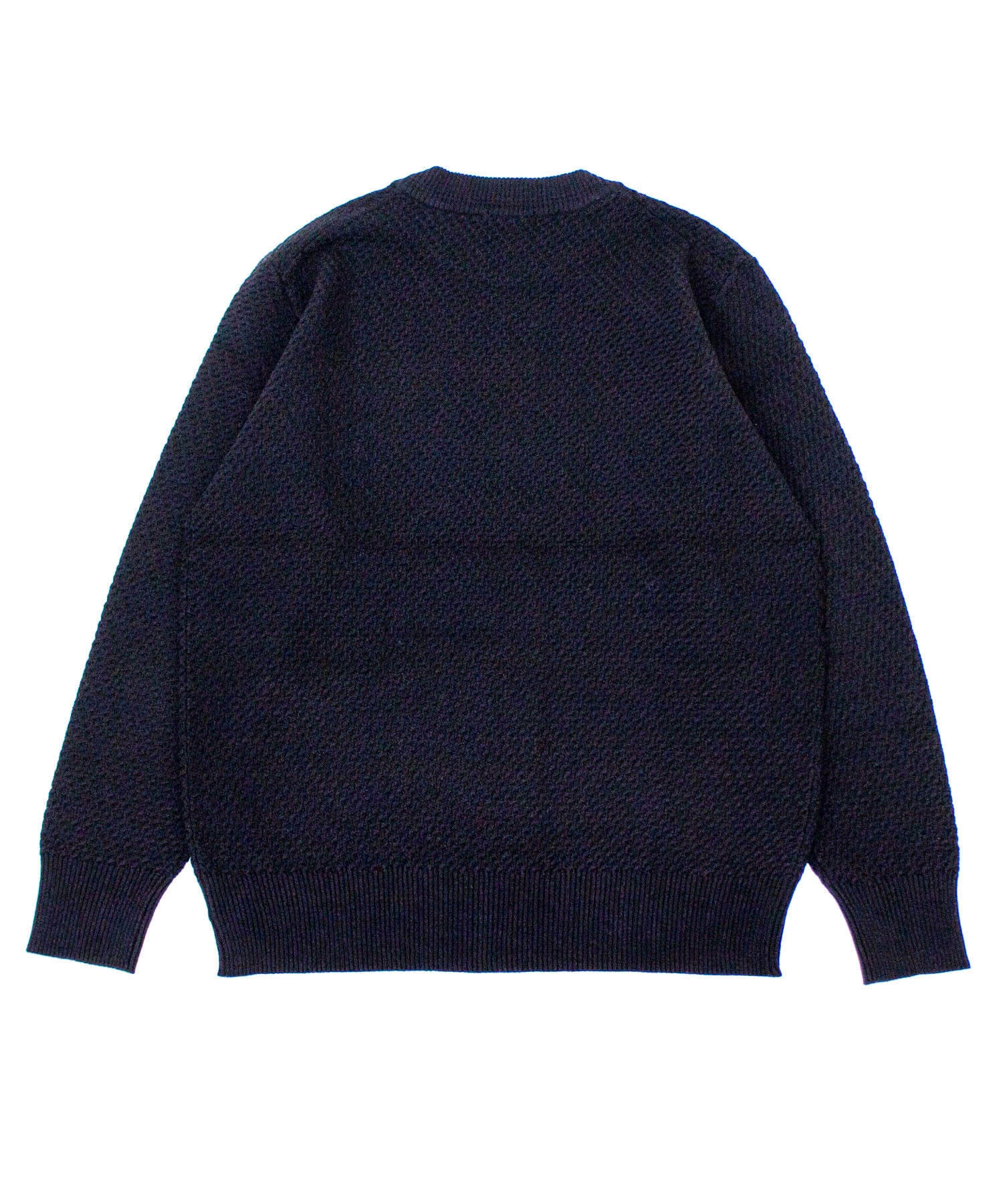 グラフェンクルーネックニット