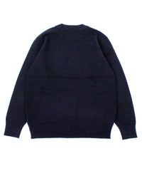 グラフェンクルーネックニット