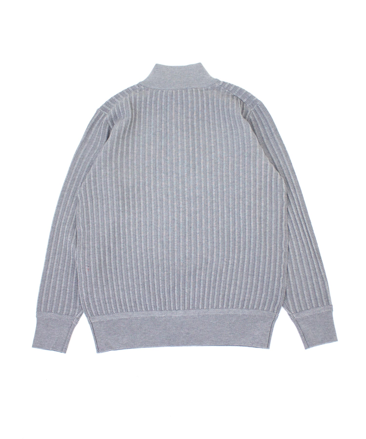 グラフェンハーフジップニット