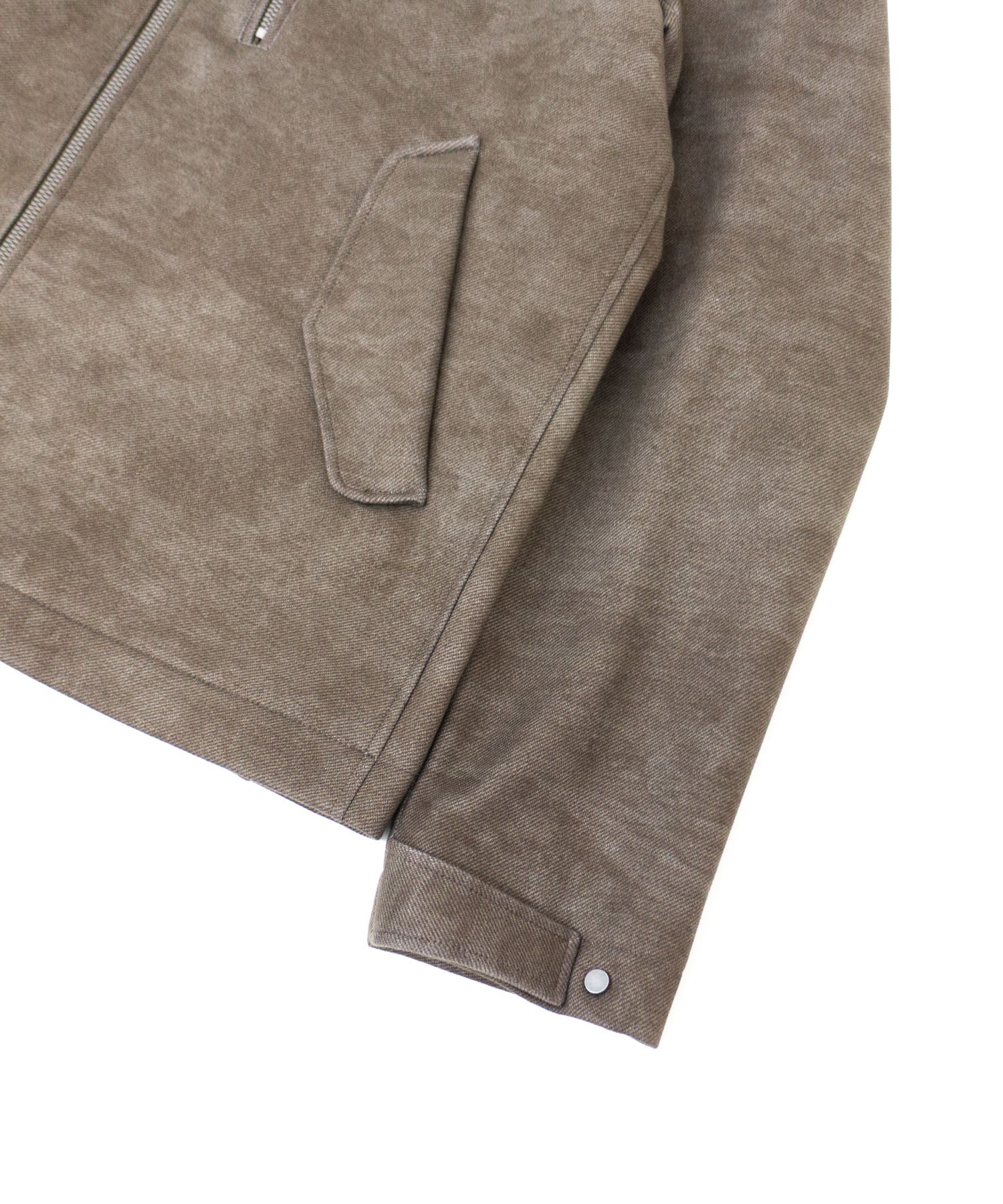 ダウンファブリックスタンドカラーブルゾン