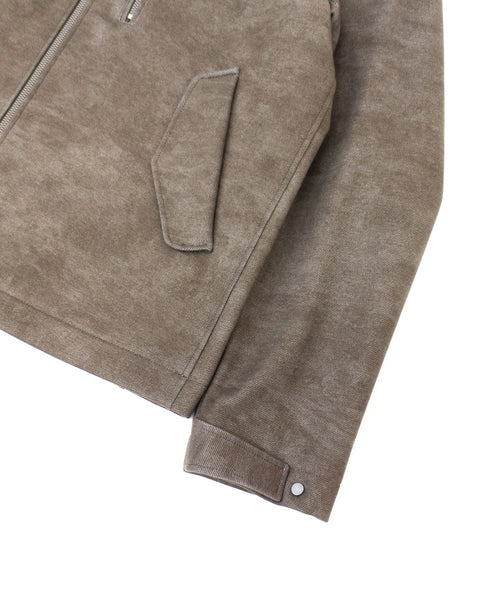 ダウンファブリックスタンドカラーブルゾン