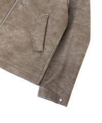 ダウンファブリックスタンドカラーブルゾン