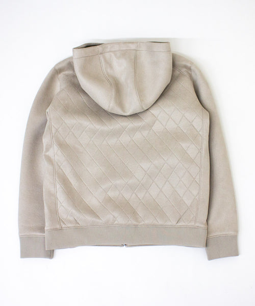 エンボスフードブルゾン