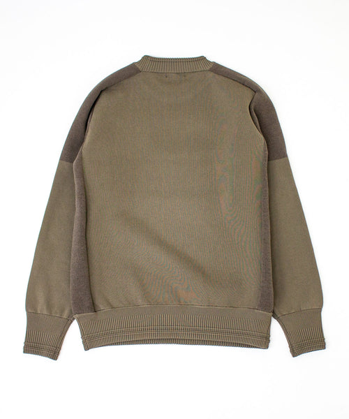 モールクルーネックニット