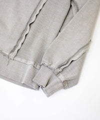 【HALB】製品染め裏毛トレーナー