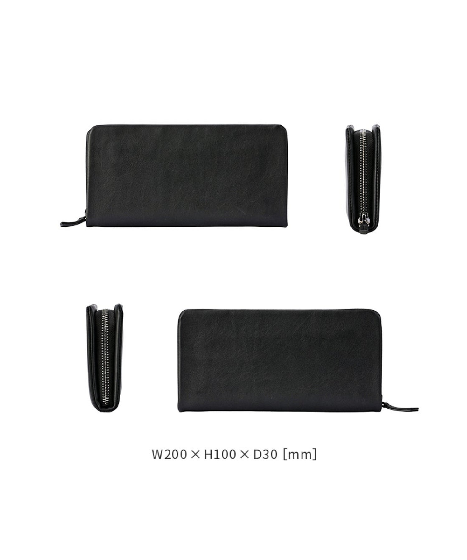 【SONNE】ラウンドファスナー長財布