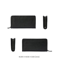 【SONNE】ラウンドファスナー長財布