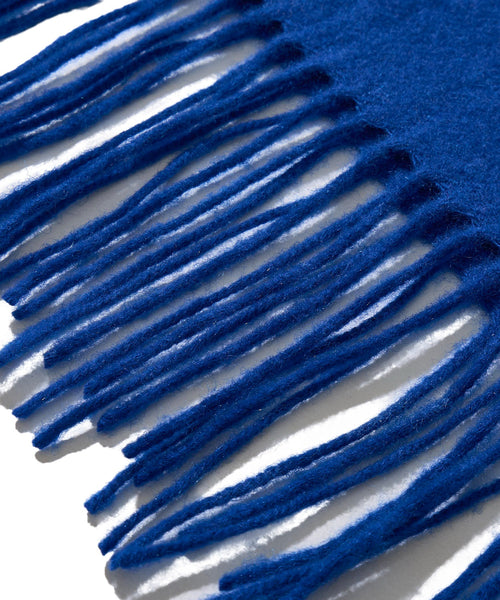 カシミア混 ソリッドマフラー