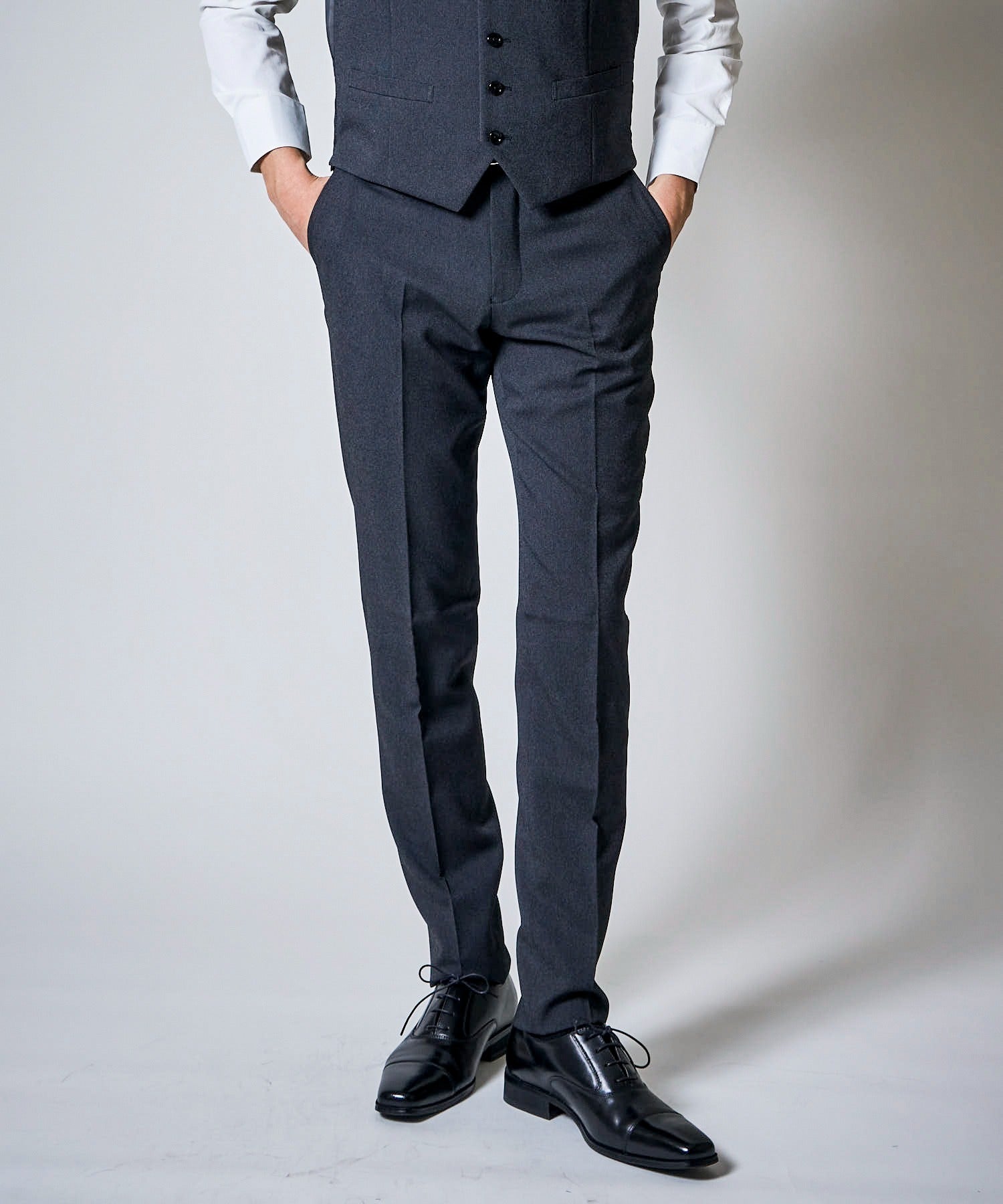 4WAYストレッチスーツ / ウォッシャブルセットアップ 3ピース