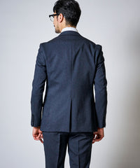 4WAYストレッチスーツ / ウォッシャブルセットアップ 3ピース