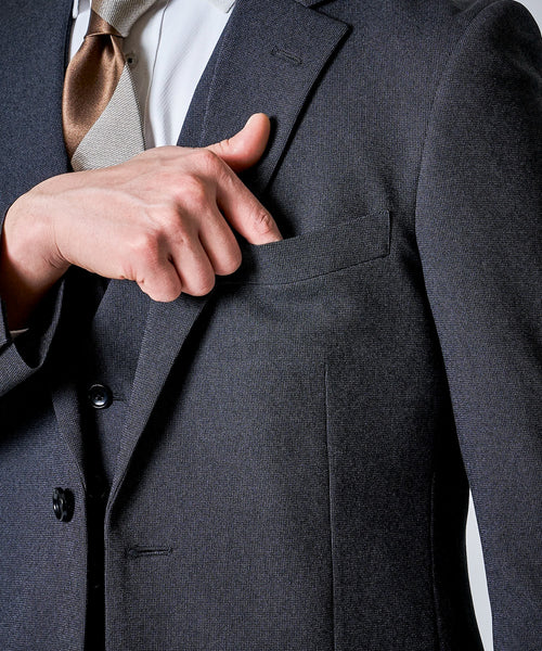 4WAYストレッチスーツ / ウォッシャブルセットアップ 3ピース