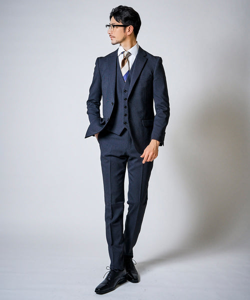 ブラック系1（無地系）　model：177cm 着用サイズ：L