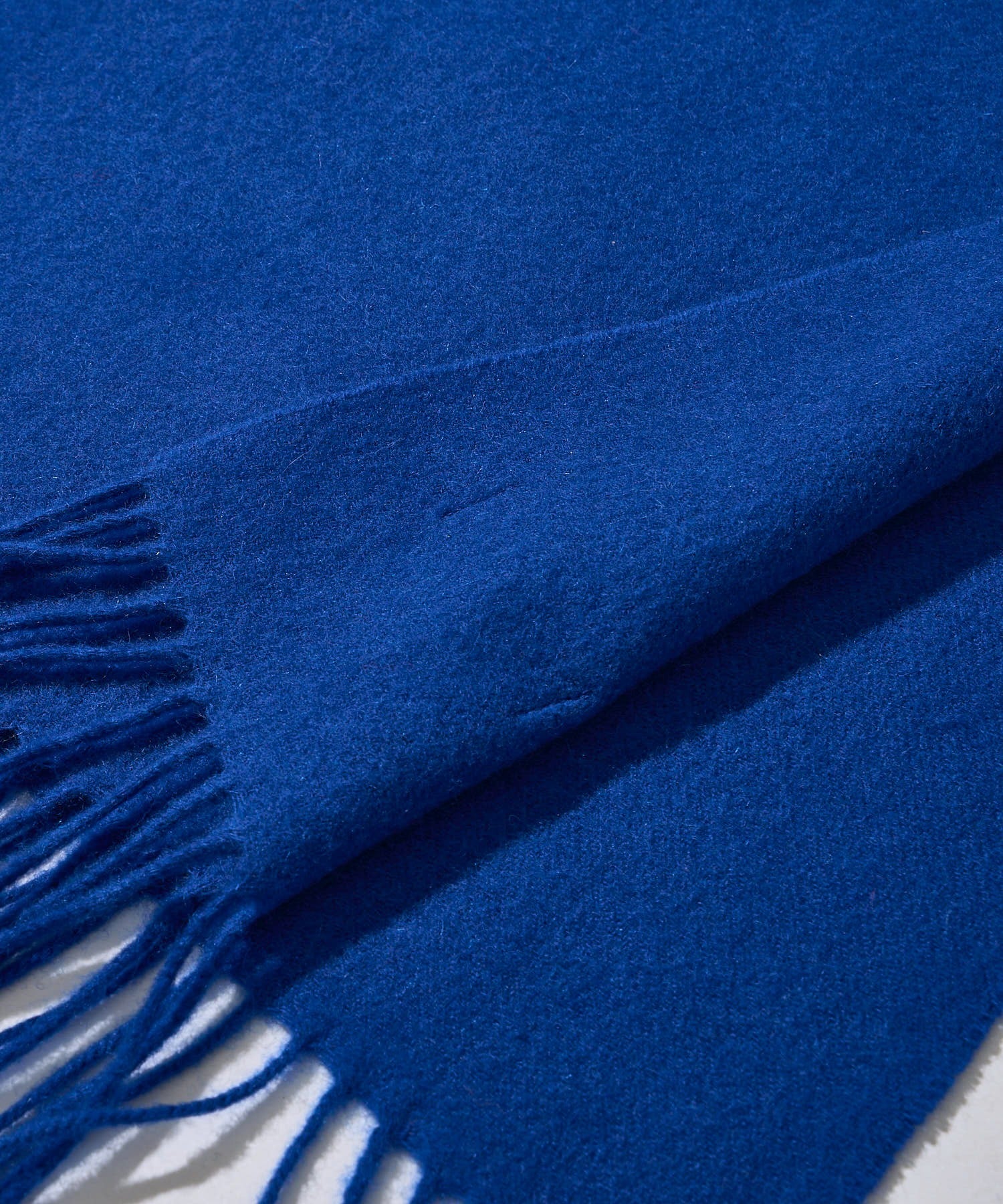 カシミア混 ソリッドマフラー